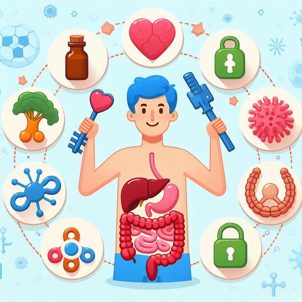 🔍 Как улучшить работу желудочно-кишечного тракта: ключи к здоровому пищеварению: 💧 Важность гидратации: сколько воды нужно вашему телу