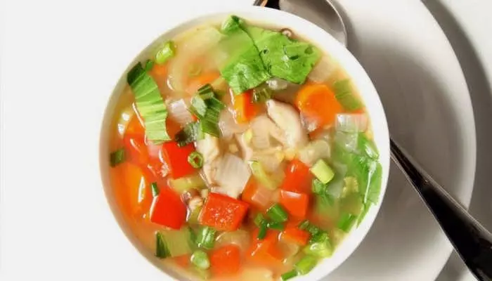 Пример диетического первого блюда при язве