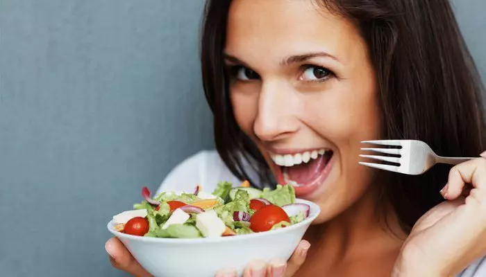 Пример диетического салата Пример диетического салата