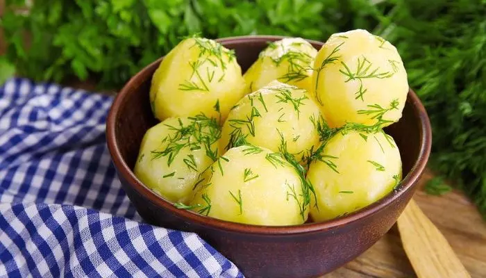 Пример блюда из картофеля