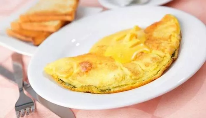 Готовый омлет