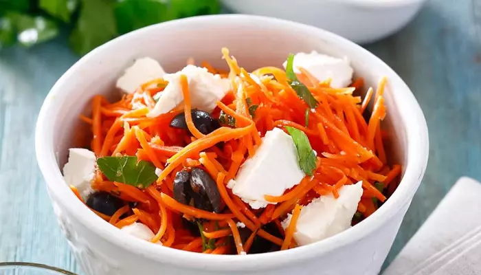 Вкусный витаминный салат Вкусный витаминный салат