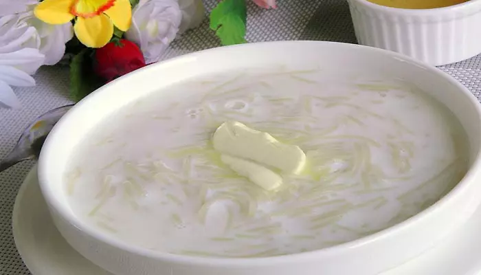 Молочный суп